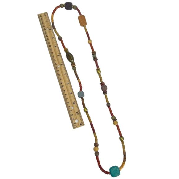 Boho Stone Necklace - Picture 5 of 8